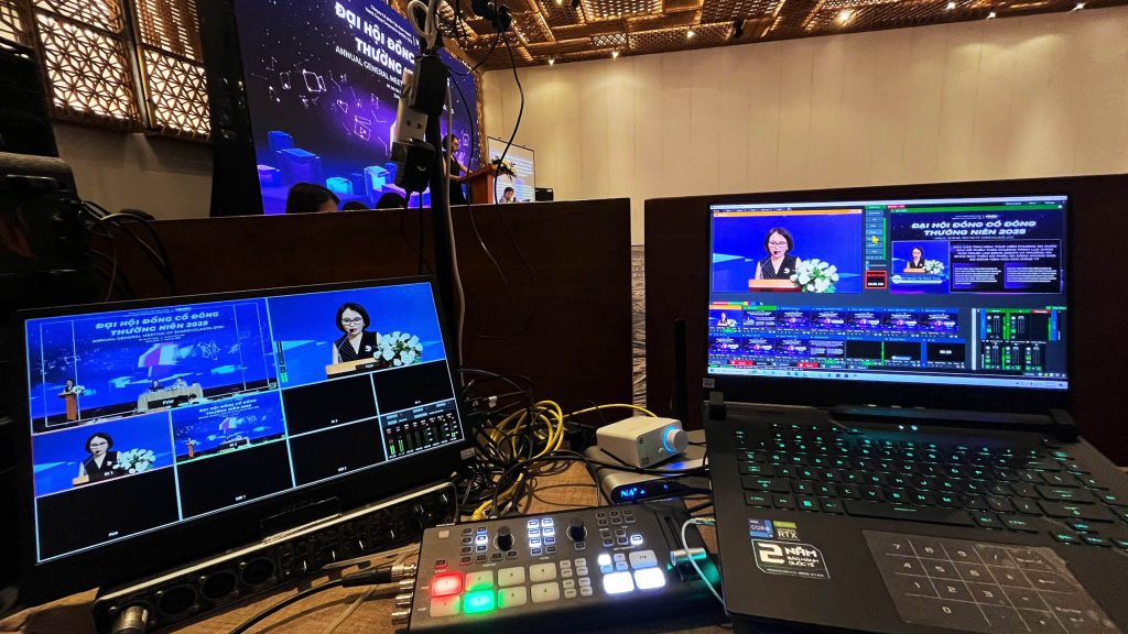 Dịch Vụ Livestream Họp Đại Hội Thường Niên