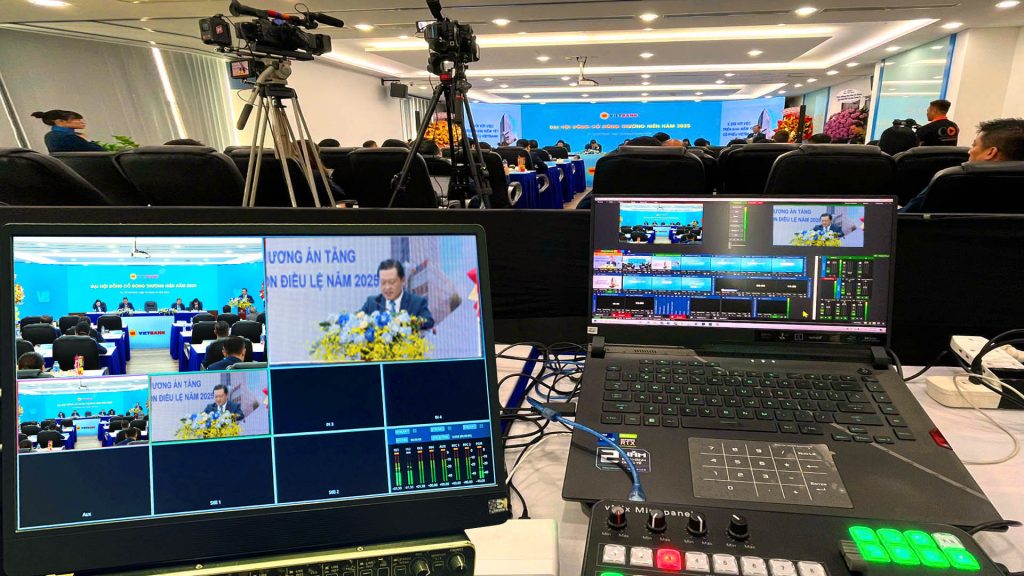 Dịch Vụ Livestream Họp Đại Hội Thường Niên