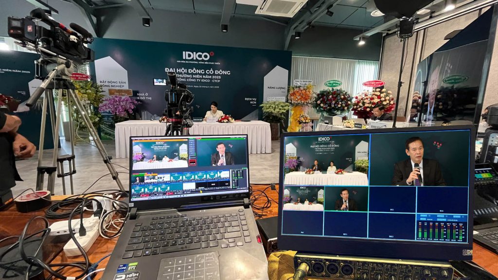 Dịch Vụ Livestream Họp Đại Hội Thường Niên