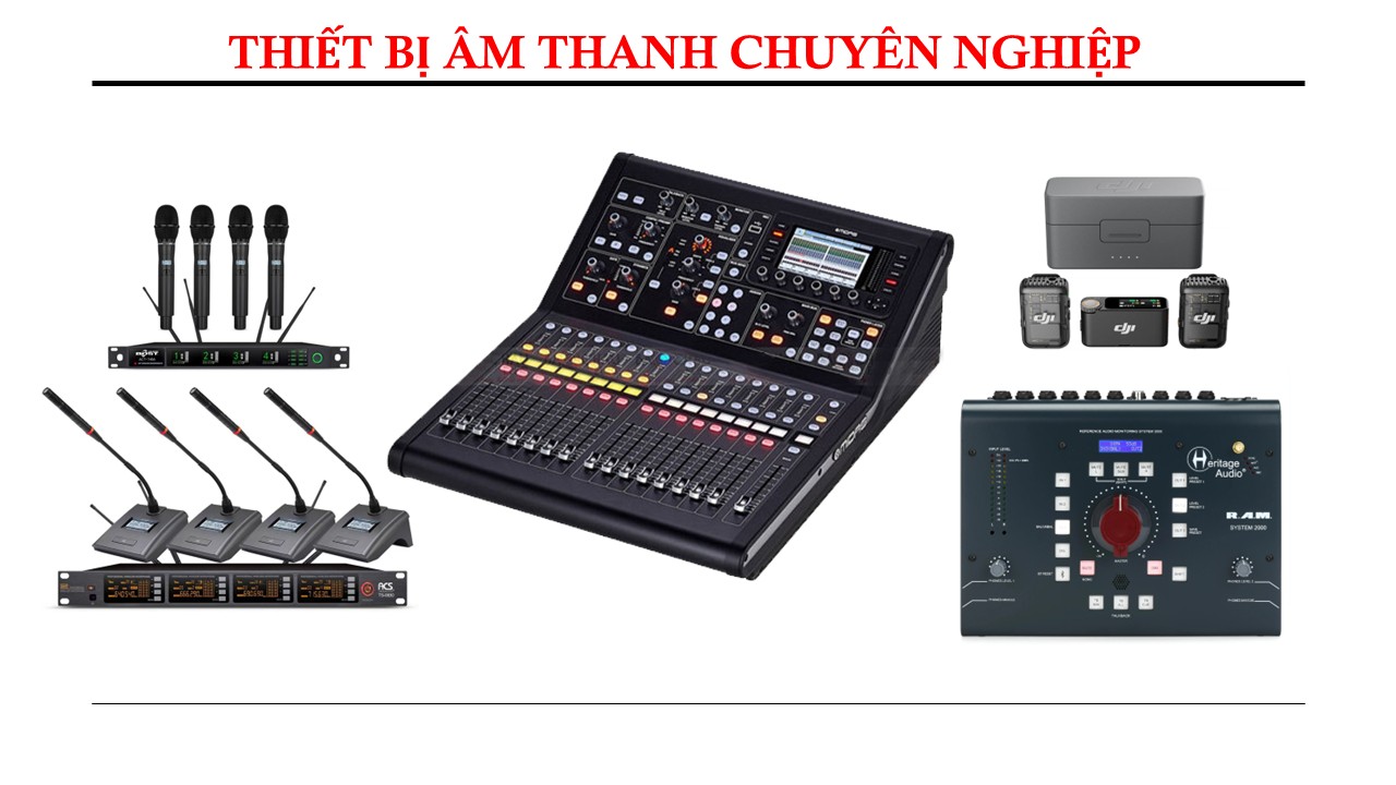 Thiết Bị âm thanh Livestream chuyên nghiệp