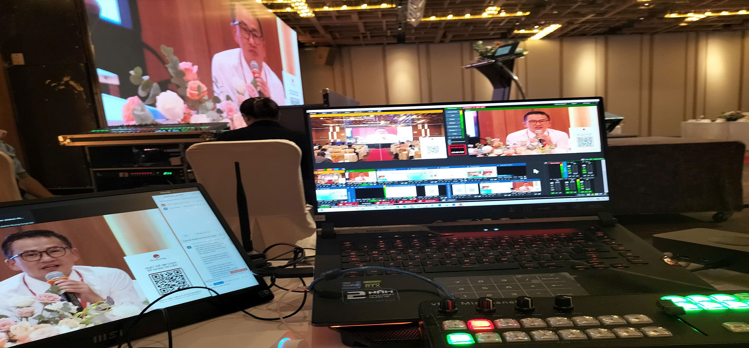 livestream hội thảo 01
