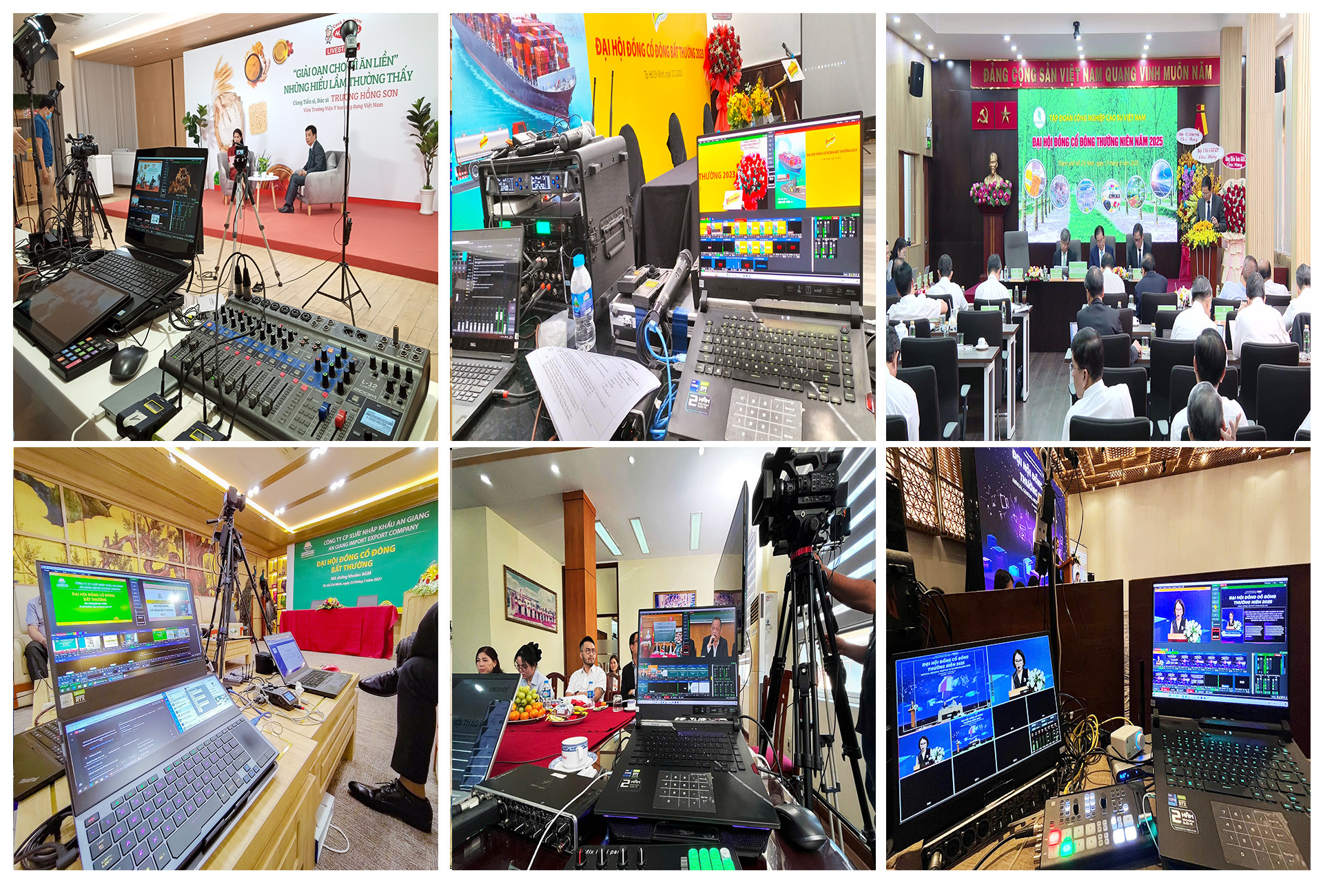 Dịch vụ Livestream Họp Cổ Đông Chuyên Nghiệp | Truyền Thông Sài Gòn HD